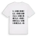 Langbroek ordlek t-shirt