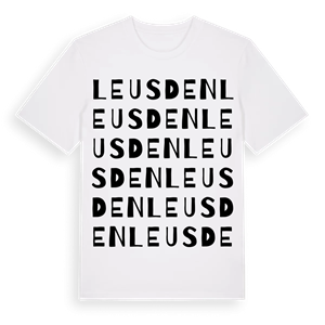 Leusden ordlek t-shirt – ekologisk bomull t-shirt från Pinshirt