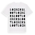 Loenersloot ordlek t-shirt