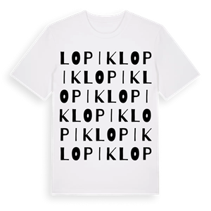 Lopik ordlek t-shirt – ekologisk bomull t-shirt från Pinshirt