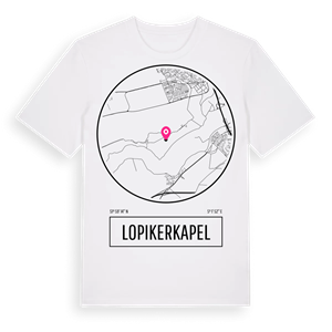 Lopikerkapel t-shirt – ekologisk bomull t-shirt från Pinshirt