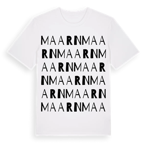Maarn ordlek t-shirt – ekologisk bomull t-shirt från Pinshirt