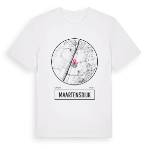 Maartensdijk t-shirt – ekologisk bomull t-shirt från Pinshirt