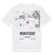 Montfoort karta t-shirt
