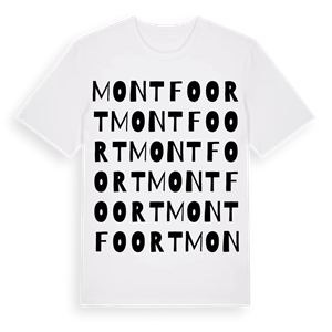Montfoort ordlek t-shirt – ekologisk bomull t-shirt från Pinshirt