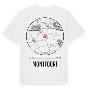 Montfoort t-shirt – ekologisk bomull t-shirt från Pinshirt