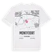 Montfoort karta t-shirt