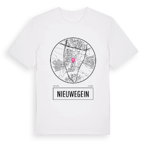 Nieuwegein t-shirt – ekologisk bomull t-shirt från Pinshirt