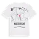 Nigtevecht karta t-shirt