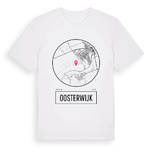 Oosterwijk t-shirt – ekologisk bomull t-shirt från Pinshirt