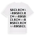 Snelrewaard ordlek t-shirt