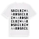 Snelrewaard ordlek t-shirt
