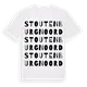 Stoutenburg Noord ordlek t-shirt