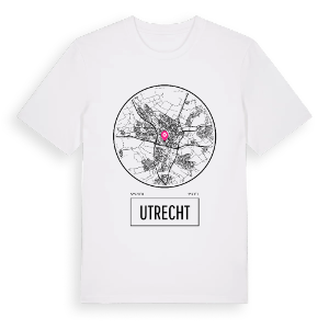 Utrecht t-shirt – ekologisk bomull t-shirt från Pinshirt