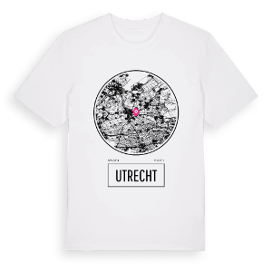 Utrecht t-shirt – ekologisk bomull t-shirt från Pinshirt