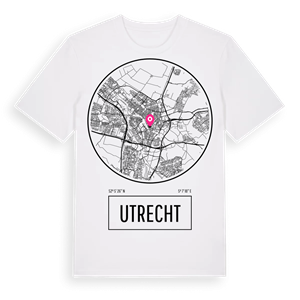 Utrecht t-shirt – ekologisk bomull t-shirt från Pinshirt