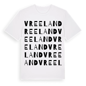 Vreeland ordlek t-shirt – ekologisk bomull t-shirt från Pinshirt