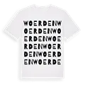 Woerden ordlek t-shirt