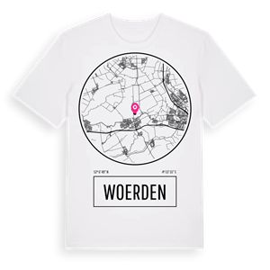 Woerden t-shirt – ekologisk bomull t-shirt från Pinshirt