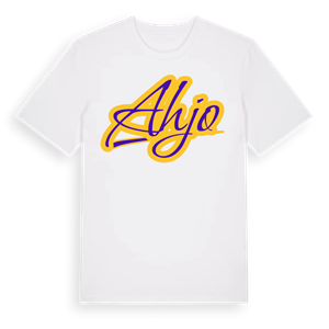 Ahjo baseball t-shirt – ekologisk bomull t-shirt från Pinshirt