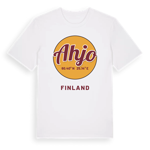 Ahjo cirkel t-shirt – ekologisk bomull t-shirt från Pinshirt