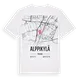 Alppikylä karta t-shirt
