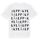 Alppikylä ordlek t-shirt