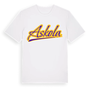 Askola baseball t-shirt – ekologisk bomull t-shirt från Pinshirt
