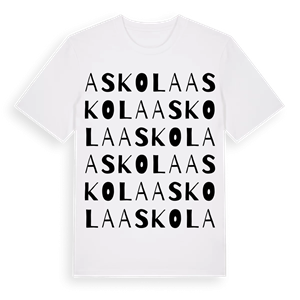 Askola ordlek t-shirt – ekologisk bomull t-shirt från Pinshirt