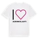 Jag älskar Aurinkolahti t-shirt stort tryck