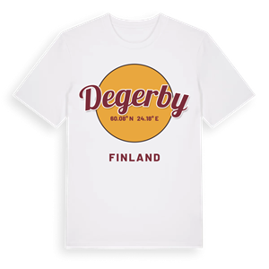 Degerby cirkel t-shirt – ekologisk bomull t-shirt från Pinshirt