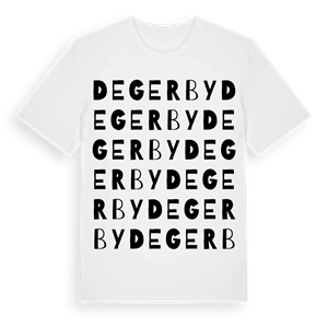 Degerby ordlek t-shirt – ekologisk bomull t-shirt från Pinshirt