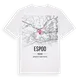 Espoo karta t-shirt