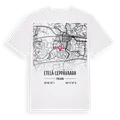 Etelä-Leppävaara karta t-shirt