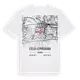 Etelä-Leppävaara karta t-shirt