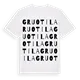 Gruotila ordlek t-shirt