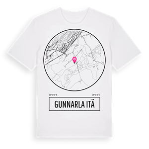 Gunnarla itä t-shirt – ekologisk bomull t-shirt från Pinshirt