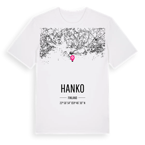 Hanko karta t-shirt – ekologisk bomull t-shirt från Pinshirt