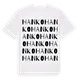 Hanko ordlek t-shirt