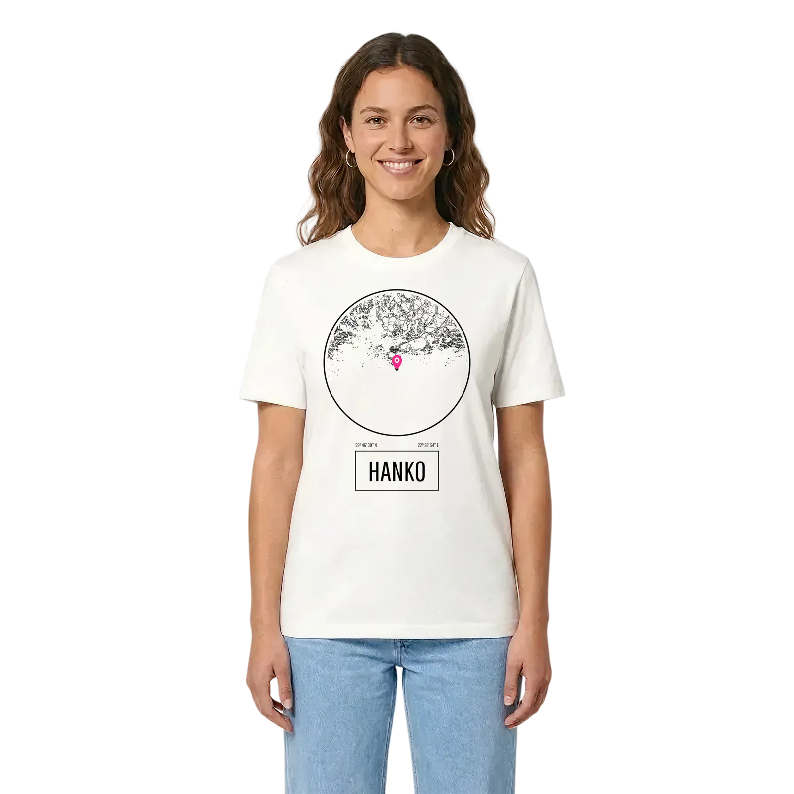 Hanko t-shirt – White, i miljö