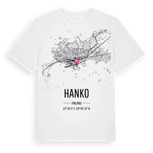 Hanko karta t-shirt – ekologisk bomull t-shirt från Pinshirt