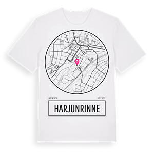Harjunrinne t-shirt – ekologisk bomull t-shirt från Pinshirt