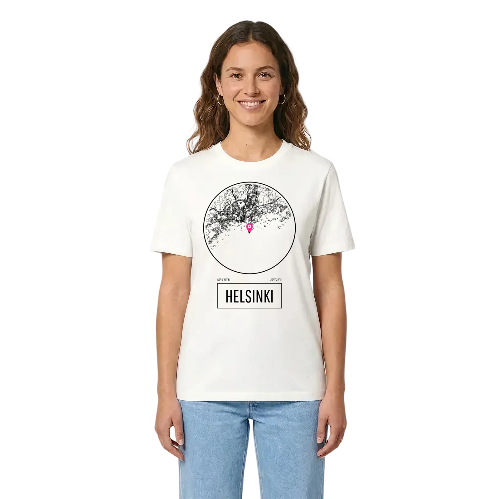 Helsinki t-shirt – White, i miljö