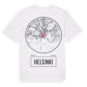 Helsinki t-shirt – ekologisk bomull t-shirt från Pinshirt