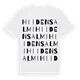 Hiidensalmi ordlek t-shirt