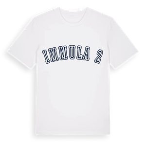 Immula 2 college t-shirt – ekologisk bomull t-shirt från Pinshirt