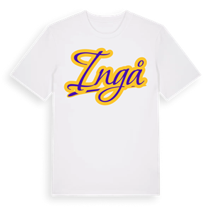 Ingå baseball t-shirt – ekologisk bomull t-shirt från Pinshirt