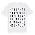 Kallahti ordlek t-shirt