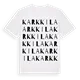 Karkkila ordlek t-shirt