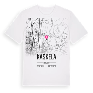 Kaskela karta t-shirt – ekologisk bomull t-shirt från Pinshirt
